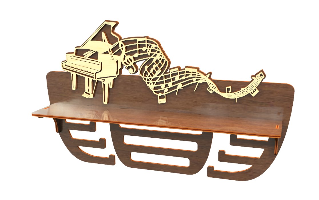 Medal Shelf Piano 2