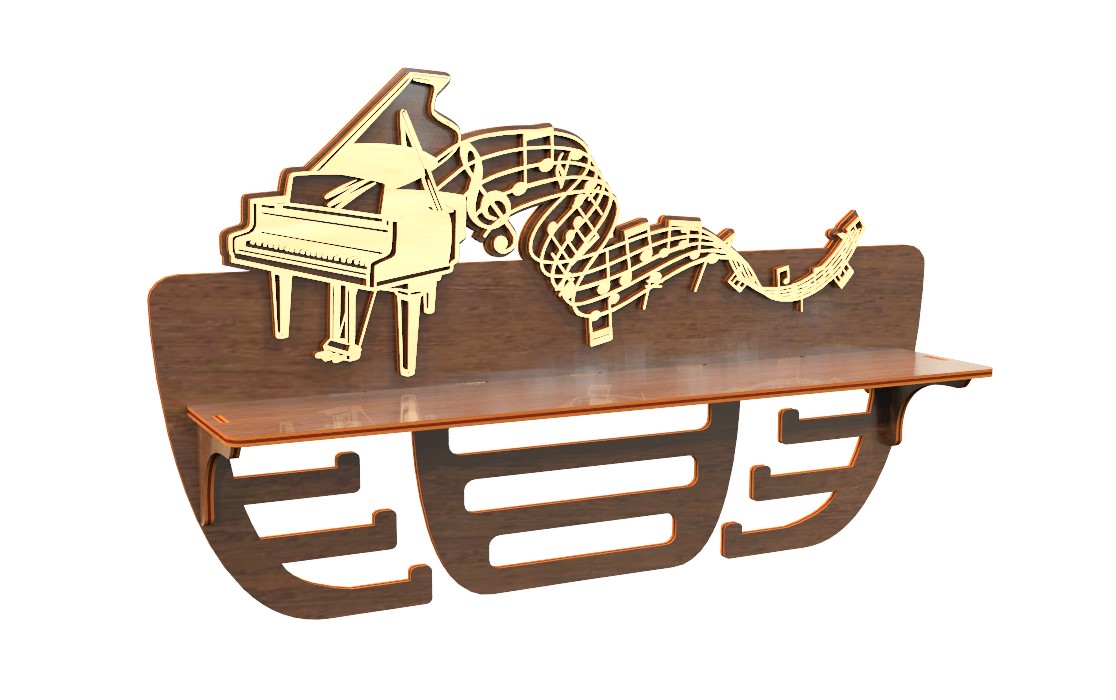 Medal Shelf Piano 3